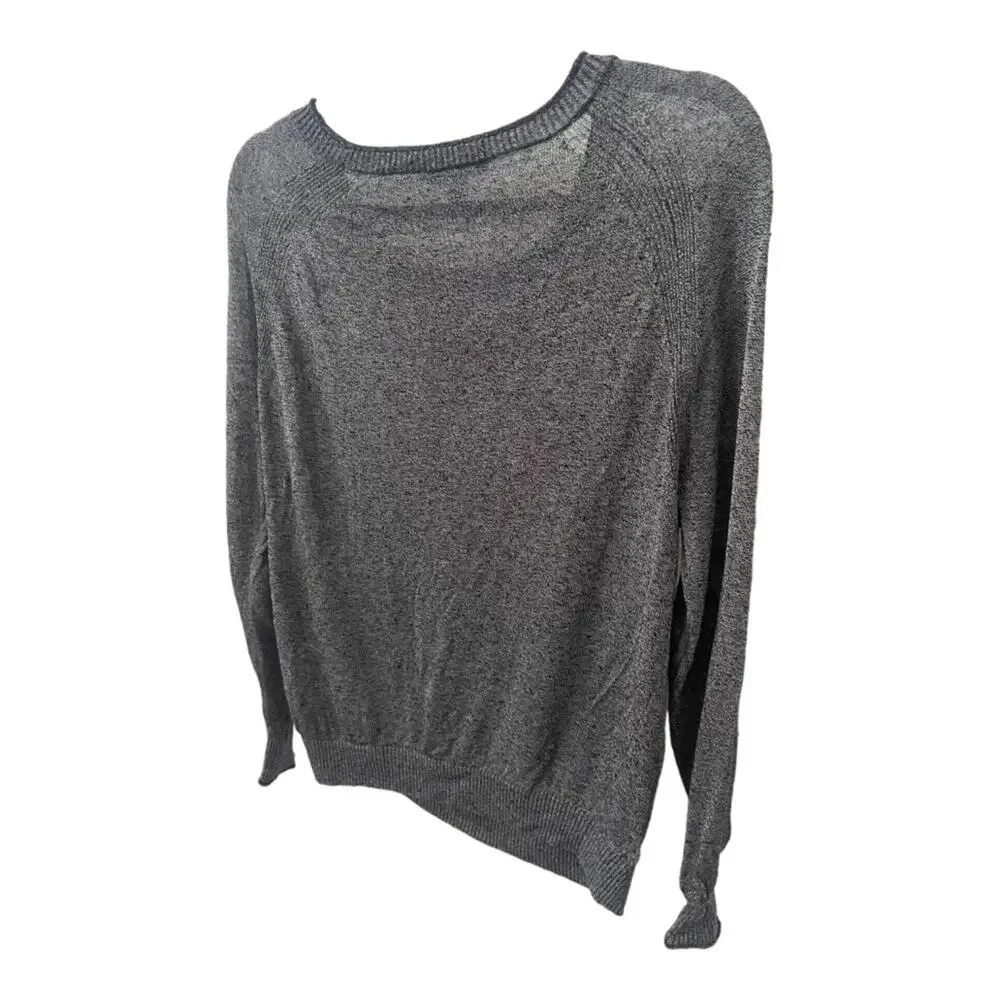 J. Crew Pullover Sweater Linen Blend Lightweight Casual Preppy Cozy Classic S